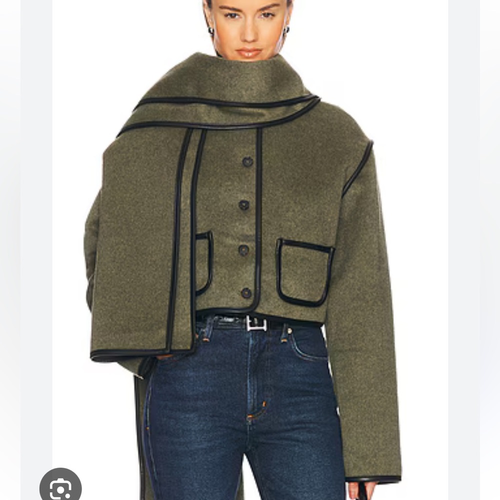 Helsa Boxy Green Women's Jacket
